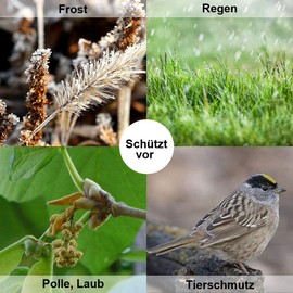 Uranbee Uranbee Schutzhülle für Gartenbank, 2-Sitzer-Bankbezug, wasserdichter Oxford-Stoff, atmungsaktiver Sitzbezug für Gartenmöbel