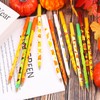 FOIMAS 36pcs Thankgiving Pens,Autumn Ballpoint Pens Fall Leaves Pumpkin Ink