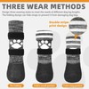 KOOLTAIL Anti Slip Dog Socks to Prevent Licking Paws for
