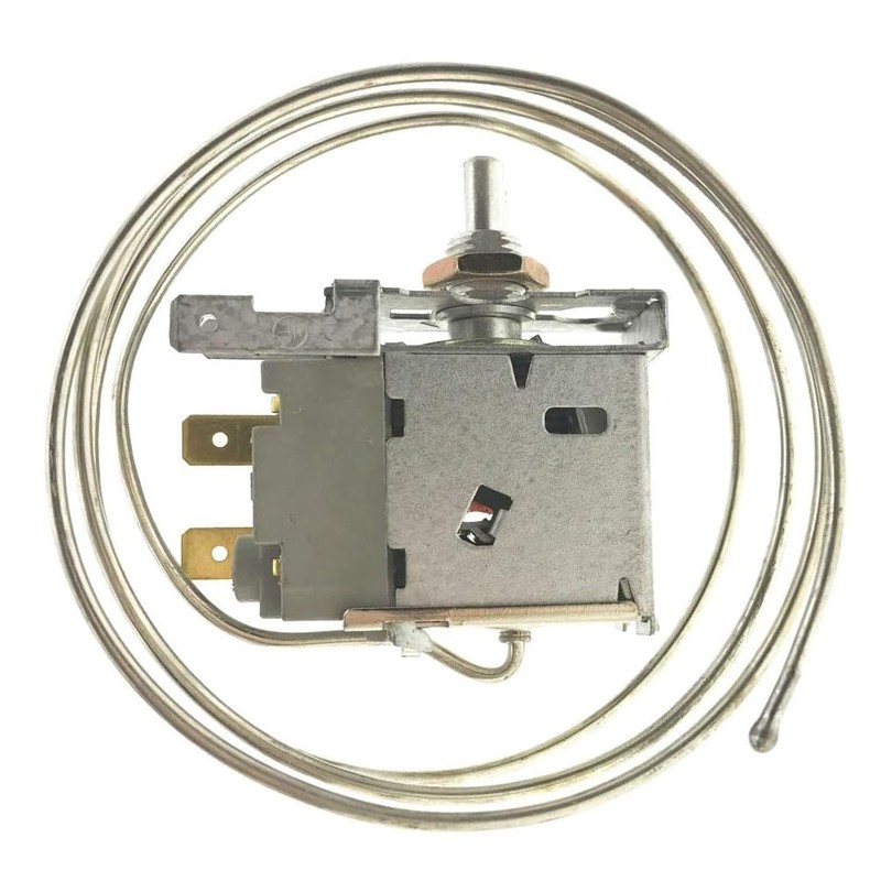 RUIAN Mini Fridge Thermostat, Universal 2 Pin Refrigerator Freezer Temperature