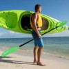 WOOWAVE Kayak Paddles Adjustable 91.3 inch/231cm Aluminum Shaft and Reinforced