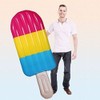 Inflatable air mattress, Ice Lolly, aprox. 180 cm