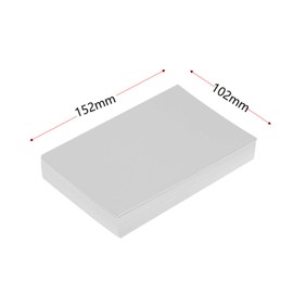 Liwute 4x6 Inches Semi Gloss Photo Paper Both Sides 200gsm For Laser Printer, Laser Printing Paper, 100sheets