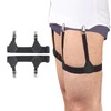 SupSuspen Sock Garters for Men Belt Suspender Adjustable Elastic with