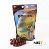NGT Insulated Bait Bin Boilies with Crusher Liquids and PVA