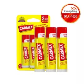 Kammex [카멕스][광동] 카멕스 모이스처라이징 클래식스틱 3PK 1박스 Carmex Moisturizing Classic Stick 3PK 1 Box