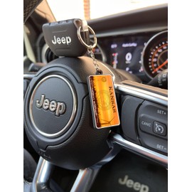 AMERICANPHOENIX Beautiful & Unique Keychain - USA Souvenir, Collectible Design, Flexible Silicone, Keyring Lanyard Accessory (Kansas 1)