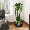 YINMIT 2 Tier Plant Stand Indoor, 30" Tall Plant Stands,