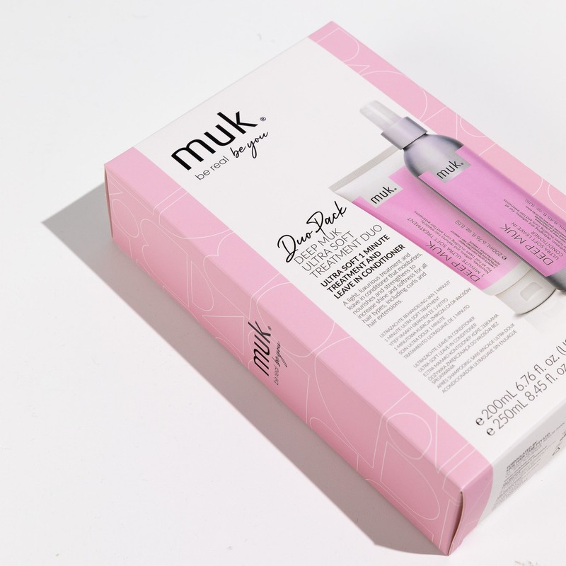 Muk Deep Muk Ultra Soft Leave-in Conditioner and 1 Minute