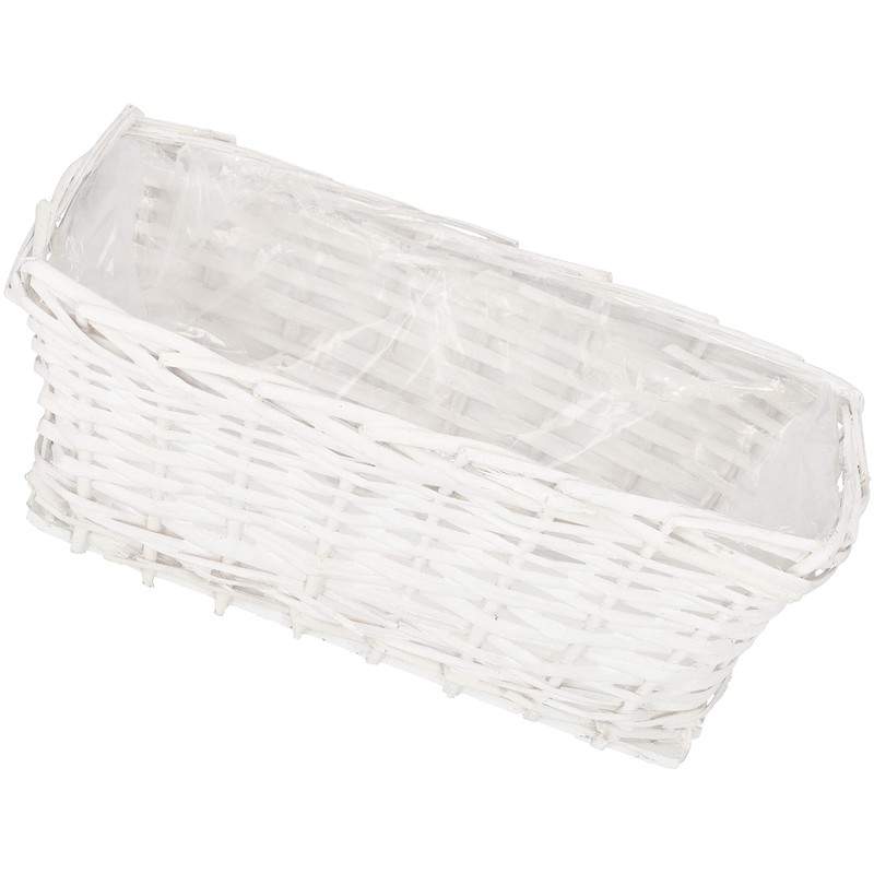 KOTARBAU® Wicker Flower Basket Rectangular 300 x 160 x 120