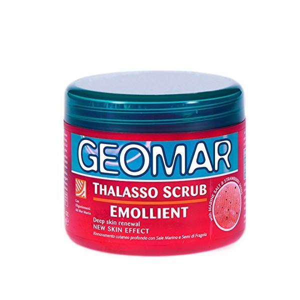 GEOMAR Thalasso Scrub Exfoliating Emollient with Strawberry 600g.