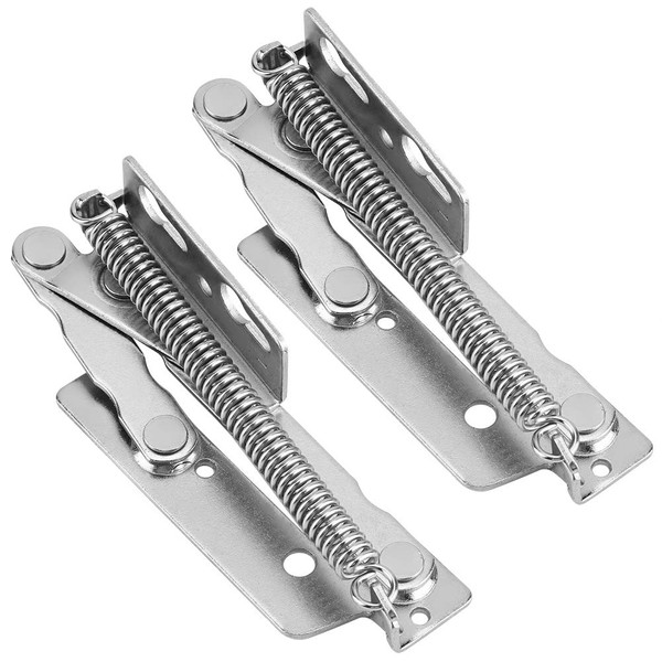2pcs Stainless Steel Heavy Duty Gas Spring Lid Support Hinge