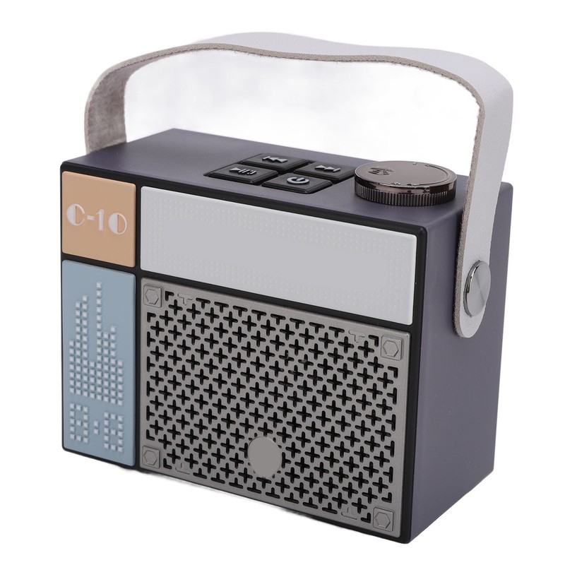 Bluetooth Speaker 5W Stereo Sound Modern Cute Pixels Style Portable