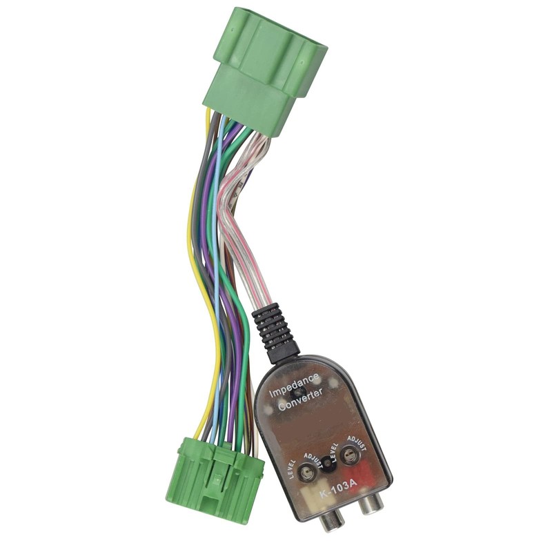 Car Add an Amp Amplifier Adapter Interface to Radio System