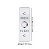 Stainless Steel Push to Exit Button - 12V DC Push