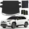 REEVAA Upgraded Car Windshield Cover for Ice & Snow [All-Weather
