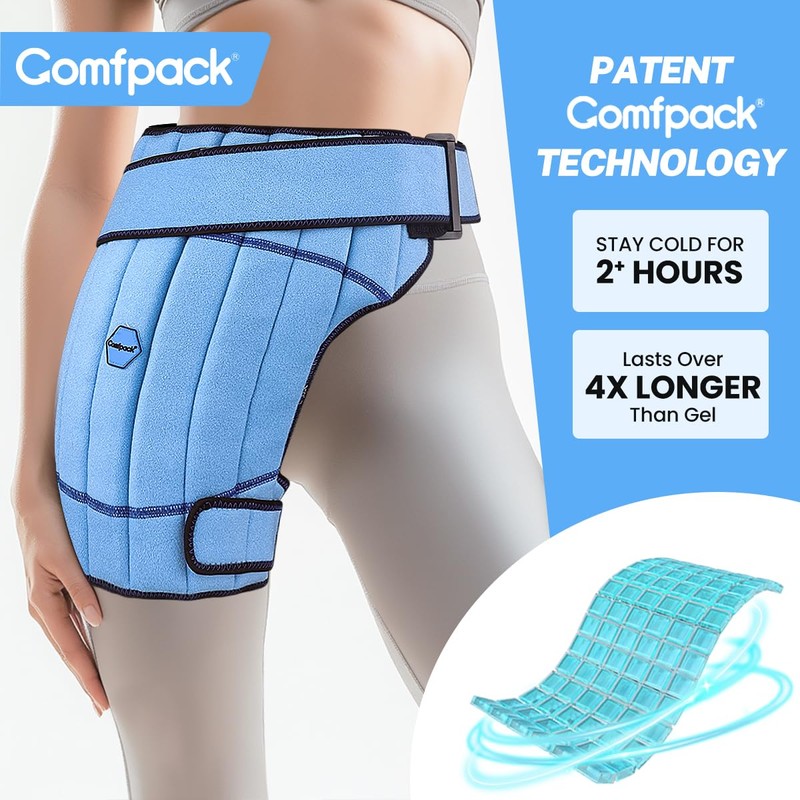 Comfpack Hip Ice Pack Warp, 2 Hours Long Lasting Cold