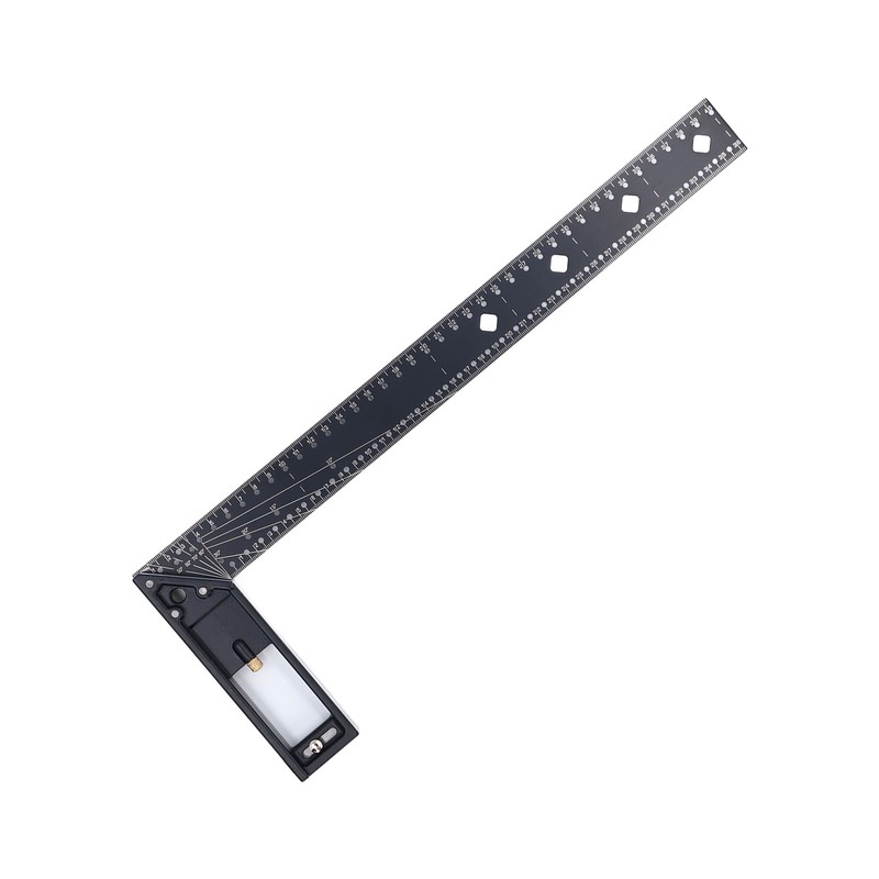 Multi Angle Measuring Ruler 40cm 16in 45 90 Degree Combination