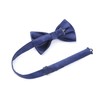 HISDERN Bow Tie Men's Already Tied Adjustable Bow Plain Paisley