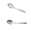 Stainless Steel Pasta Fork and Soup Ladle Spaghetti and Noodle