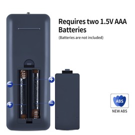 TCNOUMT Sound Bar Remote Control RC-1236 Compatible with Denon Home Cinema Soundbar System DHT-S216H DHT-S216 DHTS216 DHTS216H RC 1236 RC1236 Remote Control