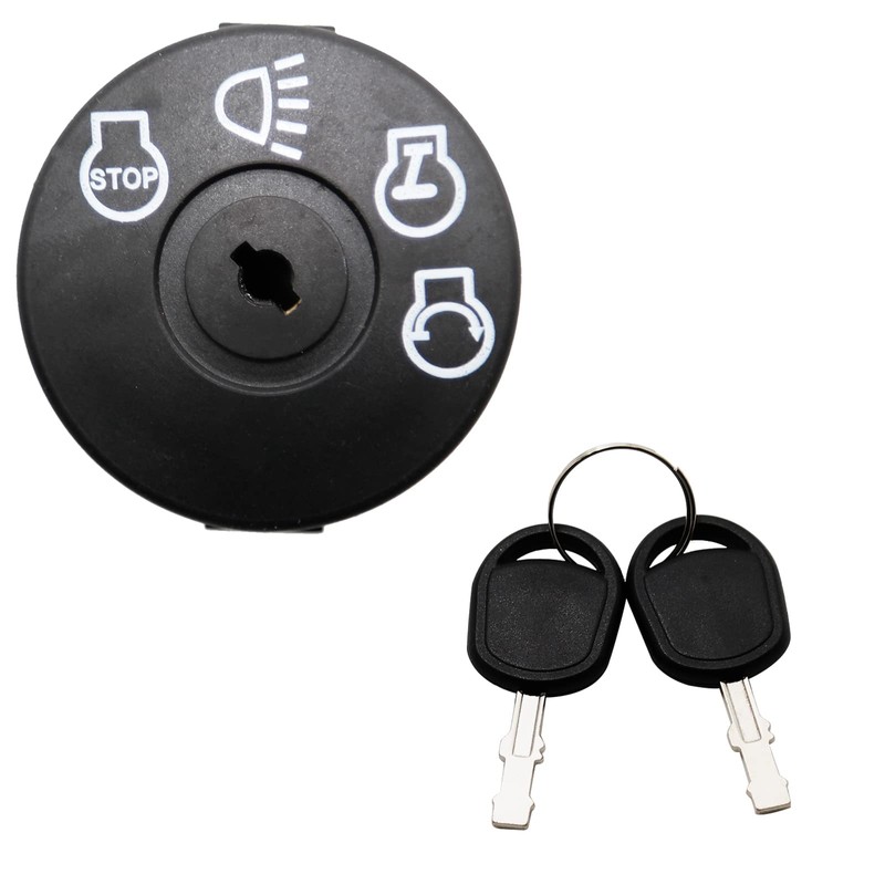 Aynaxcol GY20074 Starter Ignition Switch with Keys 7-Terminals Replacement for