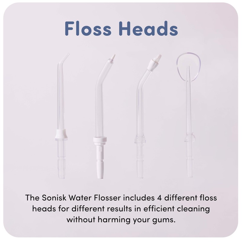 Sonisk Water Flosser | Efficient Cleaning | Gentle on Gums,