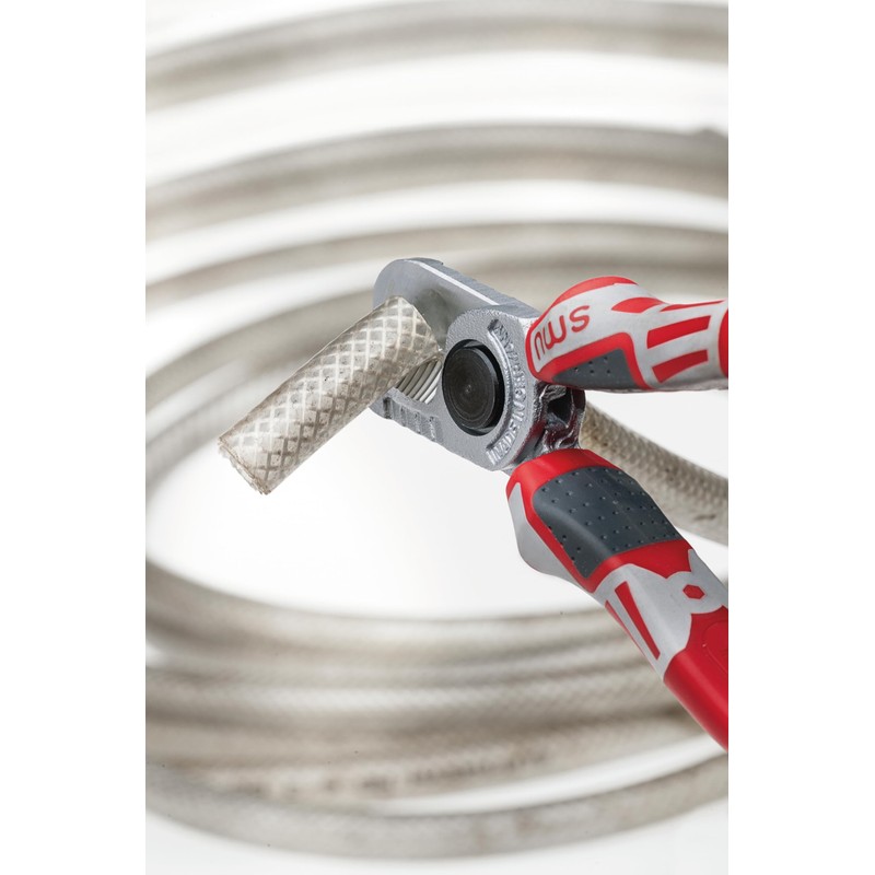NWS Cable Cutter with Multi-Component Sleeves, 210 mm 043-49-210 (Hand