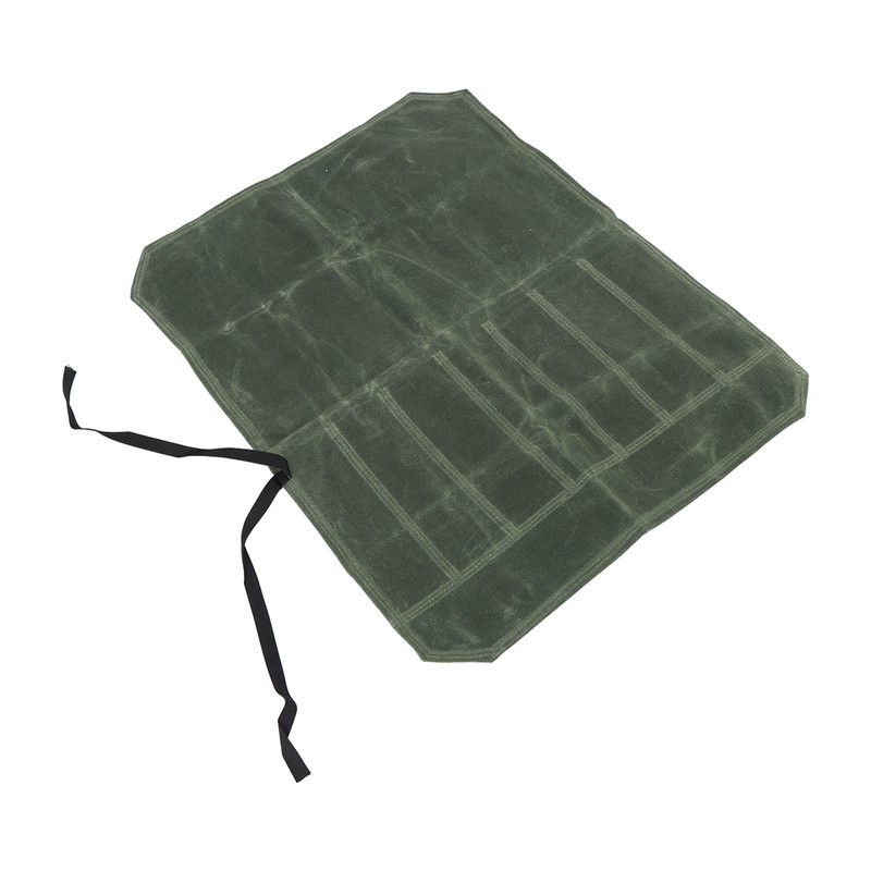 Camping Utensil Bag Canvas Cookware Knife Storage Bag Portable Tools