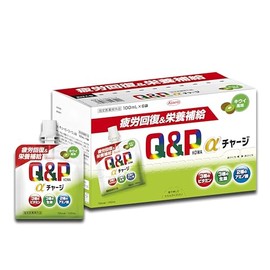 キューピーコーワαチャージ キウイ風味 100mL×6袋 疲労回復 栄養補給【指定医薬部外品】