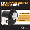 Quick Parts Delivery 4681EA2001T Washing Machine Drain Pump, Replacement for