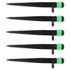 100pcs Drip Emitters 360 Degree Adjustable Water Flow Drippers Sprayer
