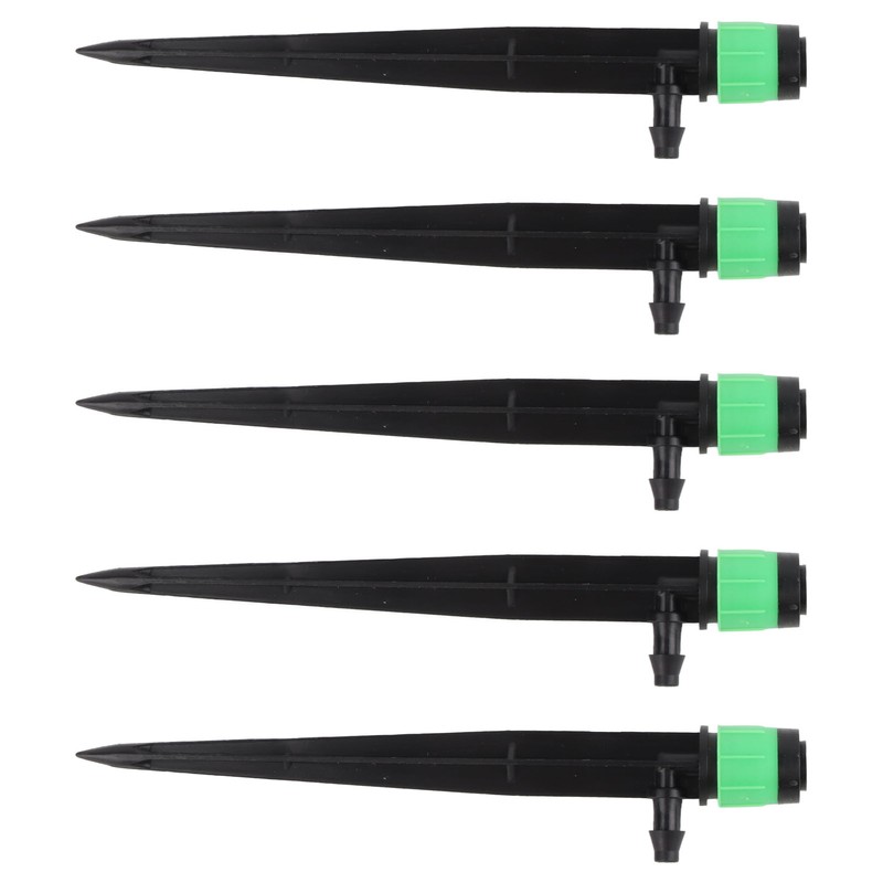 100pcs Drip Emitters 360 Degree Adjustable Water Flow Drippers Sprayer