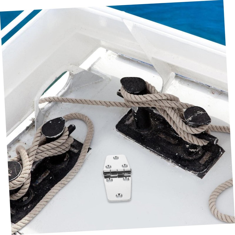 WOONEKY Heavy Duty Stainless Steel Grade Hinge for Boat Cabinet