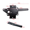 Heavy Duty Self-Locking Post Mount Automatic Gravity Lever Gate Latch