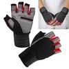 Half Finger AntiSlip Fitness Gloves Weight Lifting Sport Gloves with