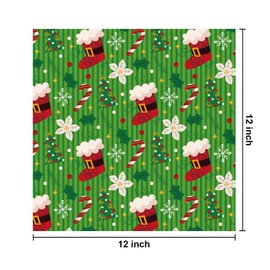 sorkwo 24 Sheets Christmas Pattern Paper Set, 12"x12" Patterned Cardstock Paper Scrapbooking Supplies Paper Origami Paper - 12 Styles