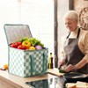 COOZOOM 2 Pack Insulated Reusable Grocery Bags, Heavy Duty Warming