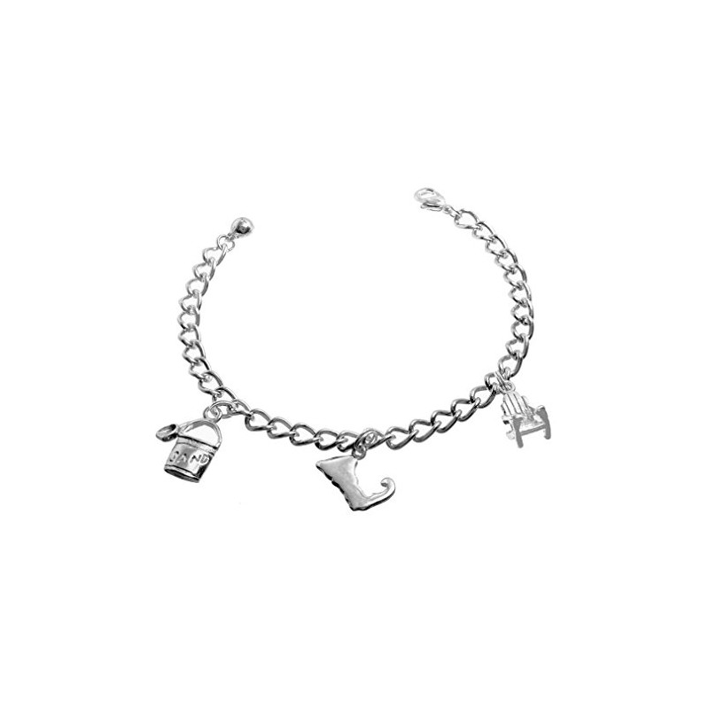 Cape Cod Jewelry-CCJ Chain Cape Cod Vacation Charm Bracelet -