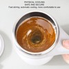 Qcwwy Self-Stirring Coffee Cup, USB Charging, Washable, Self-Stirring Cup for