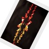 Premier 5050882272304 6 Section RED & Gold Garland, Glass