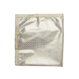 Decorative Mat Aasan Pooja Cloth Puja Asaan Large Indian Traditional Navratri Festival Decoration for Backdrop Mat Aasan Statue Chowki Aasan Mat Posters Frame(Size :- 36 Inch x 36 Inch)(Off-White)