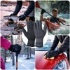 PAWHITS Wetsuit Gloves, 3mm Neoprene Gloves with Adjustable Straps, 5-Finger