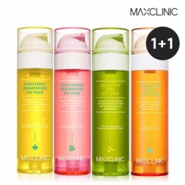 Max Clinic [맥스클리닉] 클렌징 오일투폼2병세트 ( 택1) [M34284_퓨리티톡1+1] [Max Clinic] Cleansing Oil-to-Foam 2-Bottle Set (Choose 1) [M34284_Purity Talk 1+1]