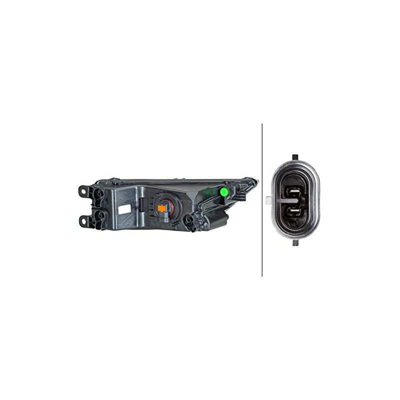 HELLA 1NG 354 843-111 Halogen Fog Light for VW Tiguan