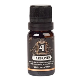 Aceite Esencial Thieves (4 Ladrones) PACALLI · Clavo, Canela, Limón, Romero y Eucalipto · 10 ml