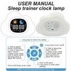 Digital Sunrise Alarm Clock with White Noise Machine – Night