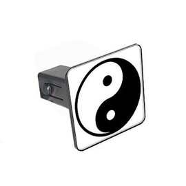 GRAPHICS & MORE Yin and Yang Tow Trailer Hitch Cover Plug Insert 1 1/4 inch (1.25")