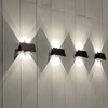 Solar Outdoor Wall Lights IP65 Waterproof Double Headed Solar Wall