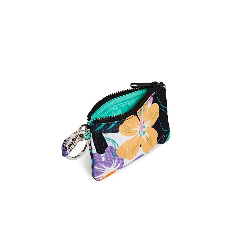 Vera Bradley Women's Recycled Lighten Up Reactive Zip ID Case